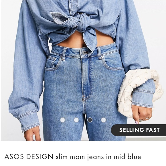 ASOS Jeans - slim mom jeans - Picture 3 of 6